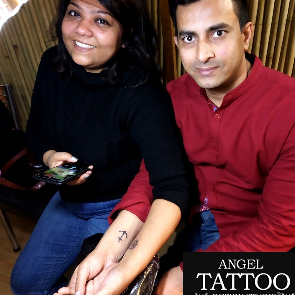 tattoo shop gurgaon, couple tattoo, couple tattoo design