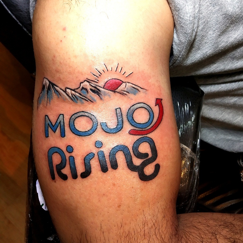 mojo rising tattoo, tattoo made in gurgaon
