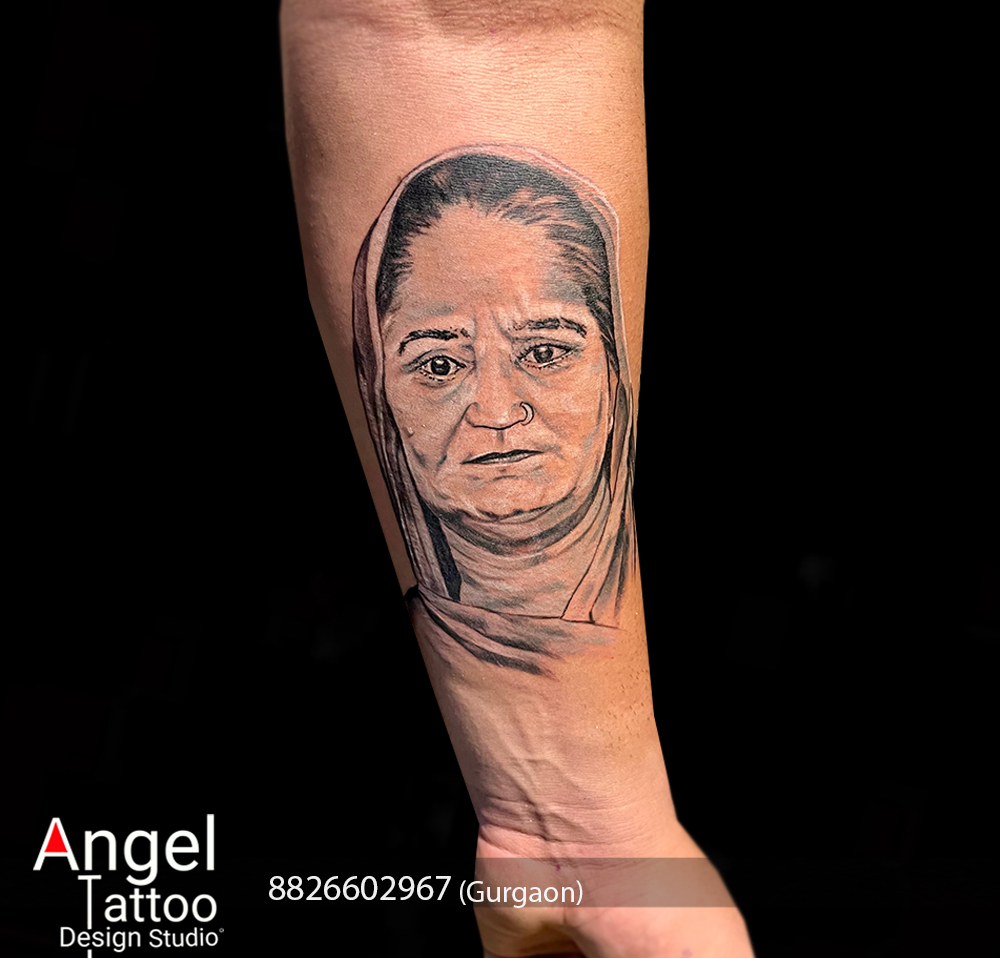 Best Portrait Tattoo Artist Gurgaon 2024