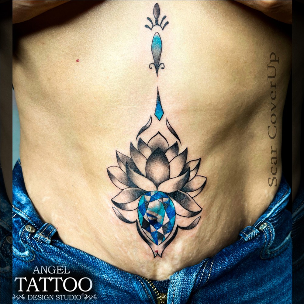 Scar Coverup Tattoo