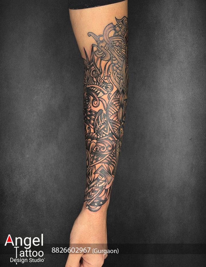 Full Forearm Tattoo 9