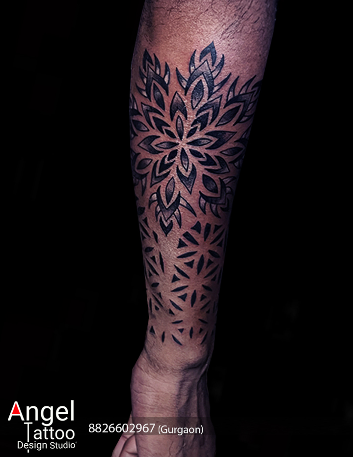 Mandala Forearm Tattoo 01