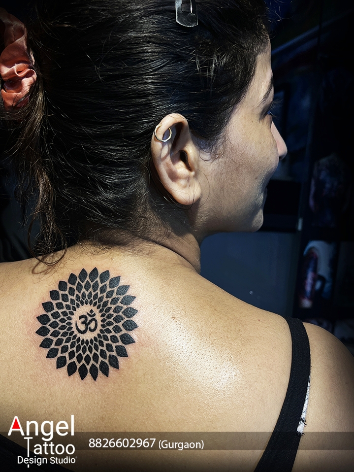Om Mandala Tattoo 1