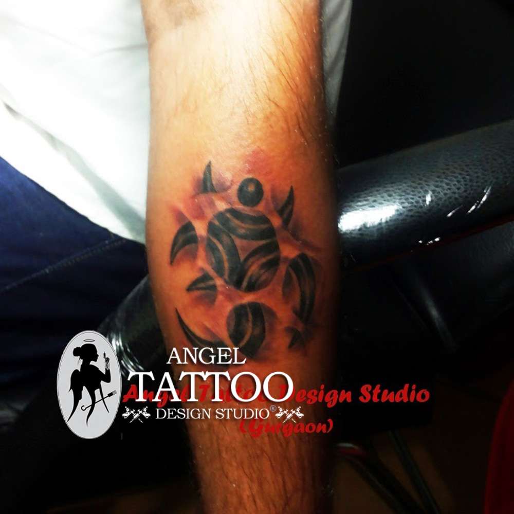 OM tattoos, 3d om tattoo