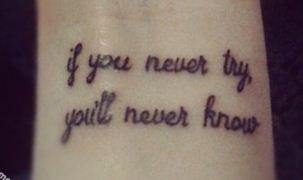 motivation tattoos, best motivational tattoos