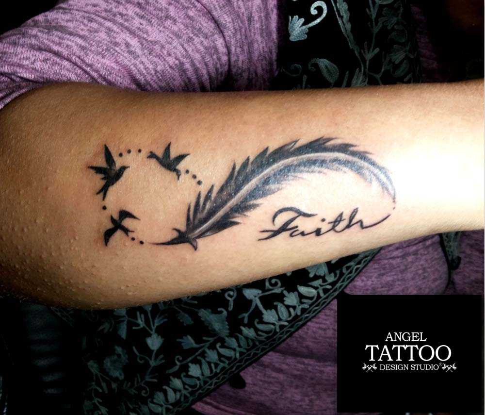 Infinity Tattoos | Best Infinity Tattoo Design Ideas | Infinity with ...