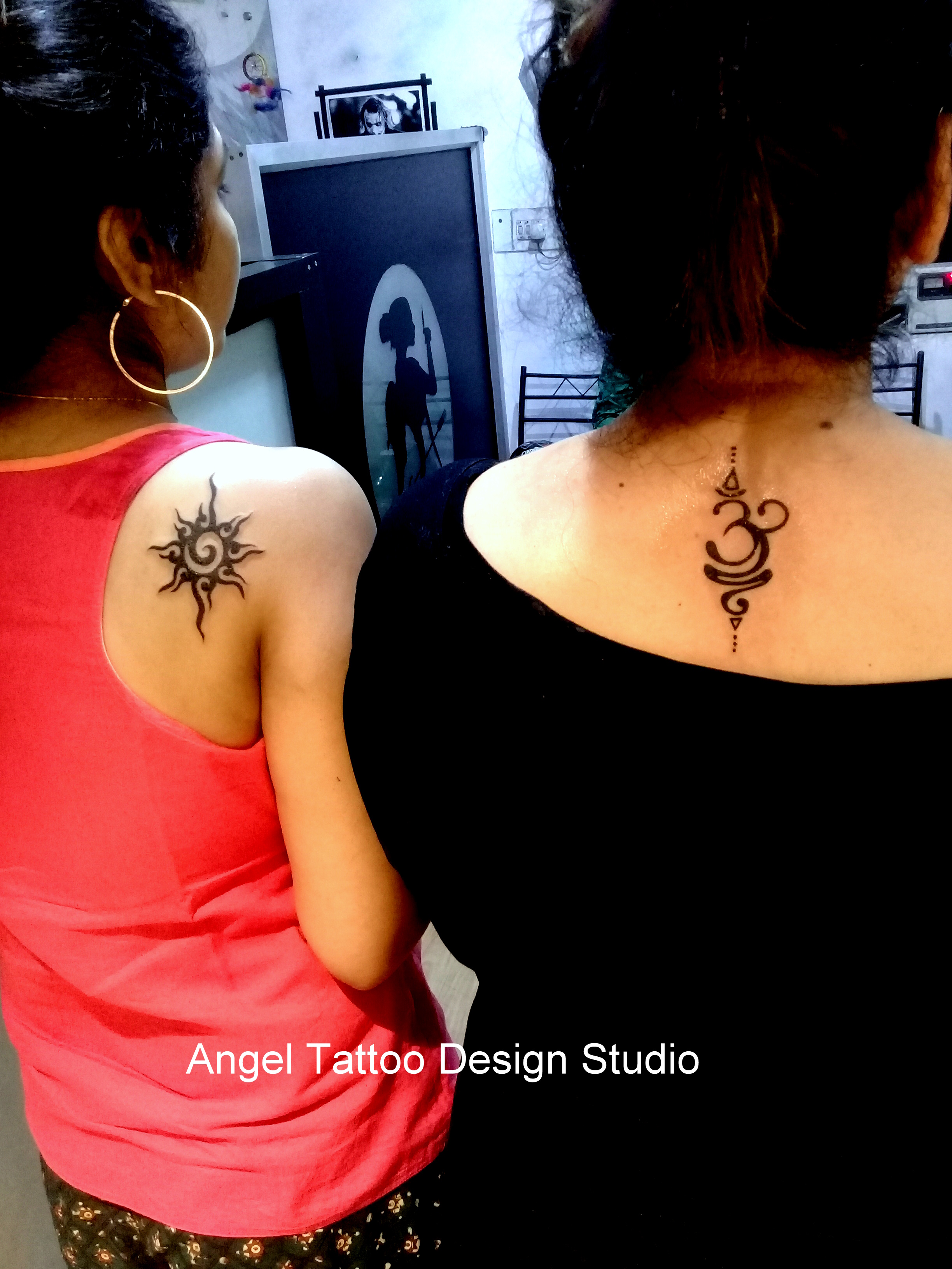 OM tattoo, om tattoo for girls