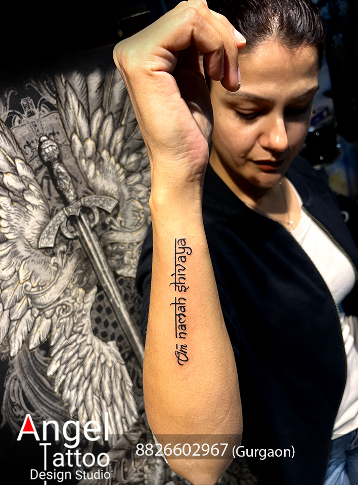 sanskrit tattoo made in gurgaon