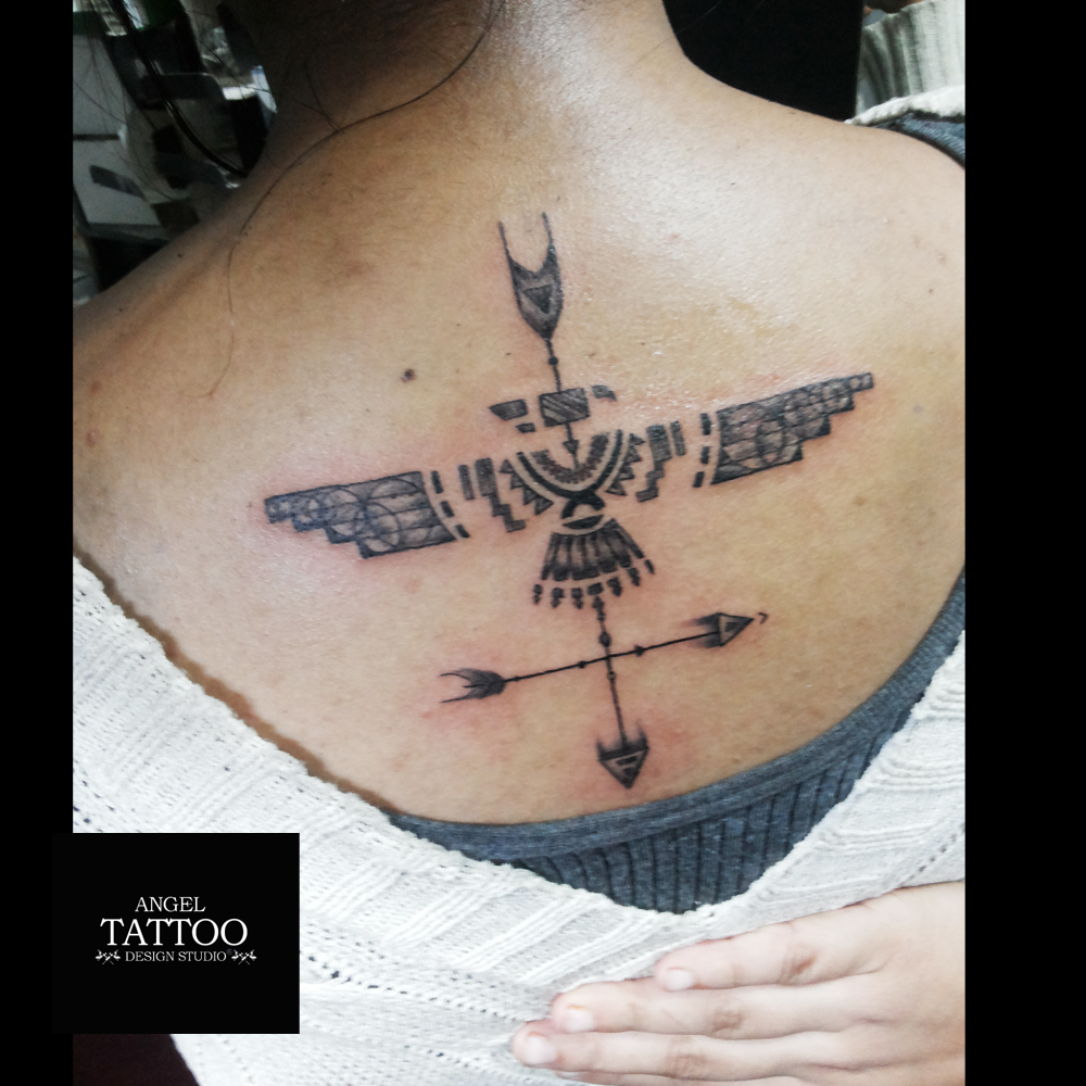 eagle tattoo, egyptian tattoo, egyptian tattoo design